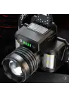 Sensörlü Cree Tg Led  Şarjlı Kafa Lambası  Wt-625
