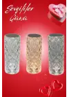 Sevgililer Günü İçin Hediye Kristal Lamba Sevgiliye Hediye Usb Şarjlı Gece Lambası