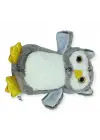 Sevimli Peluş Baykuş 25 cm - Gri