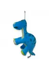 Sevimli Peluş Dinazor Turko Dino 35 cm - Mavi