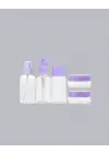 Seyahat Banyo Seti 5 Parça Şeffaf Taşıma Çantalı 30 Ml