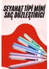 Seyahat Tipi Taşınabilir Saç Düzleştirici Saç Şekillendirici Yüksek Isı Ayarlı
