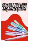 Seyahat Tipi Taşınabilir Saç Düzleştirici Saç Şekillendirici Yüksek Isı Ayarlı