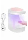 Seyehat Tipi Mini Oje Kurutucu Ultraviole Mor Işık Protez Tırnak Kurutucu