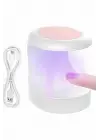 Seyehat Tipi Mini Oje Kurutucu Ultraviole Mor Işık Protez Tırnak Kurutucu