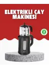 Sıcak Tutma Özellikli 2’si 1 Arada Çay Makinesi Ve Su Isıtıcı