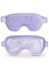 Sıcak Ve Soğuk Boncuklu Buz Jeli Terapi Göz Maskesi (mor)