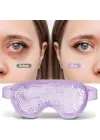 Sıcak Ve Soğuk Boncuklu Buz Jeli Terapi Göz Maskesi (mor)