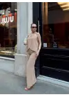 Omarı Modern Kruvaze Takım Bej