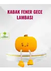 Silikon Pumpkin Night Light Telefon Tutuculu Led Lamba