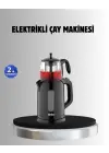 Sinbo Stm 5840 Elektrikli Çay Makinesi 1800w Cam Demlik Ve Sıcak Tutma Özellikli