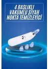 Siyah Nokta Temizleme Cihazı 4 Başlıklı Vakumlu Pilli Ölü Deri Arındırma