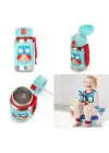 Skip Hop Zoo Pipetli Paslanmaz Çelik Suluk 350 ml Baykuş