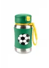 Skip Hop Zoo Pipetli Paslanmaz Çelik Suluk 350 ml Futbol
