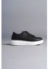 Omarı Siyah Renkli Günlük Sneaker Ayakkabı