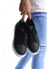 Omarı Konfor ve Tarzın Buluştuğu Siyah Günlük Sneaker Ayakkabı
