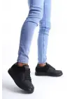 Omarı Konfor ve Stilin Buluştuğu Erkek Günlük Sneaker Ayakkabı - Siyah