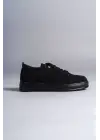 Omarı Siyah Bağcıklı Günlük Erkek Sneaker
