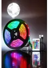 Smart Şerit Led Tv Arkası Renkli Kumandalı 10 Metre
