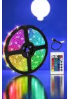 Smart Şerit Led Tv Arkası Renkli Kumandalı 10 Metre