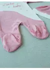 Omarı Yumuşak ve Şık Bebek Tulumu - Pembe