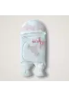 Omarı Lüks Yenidoğan Bebek Ayaklı Kundak Battaniyesi Pembe