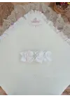 Omarı Doğal Wool Yenidoğan Bebek Battaniyesi Pembe Tasarım