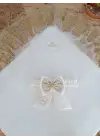 Omarı Yenidoğan Nakışlı Plazma Taşlı Bebek Battaniyesi