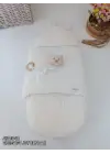 Omarı Yenidoğan Açılır Kucaklı Bebek Battaniyesi