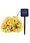 Solar 5m 50 Led Papatya Gün Işığı 8 Fonksiyonlu