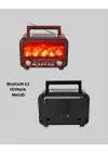 Şömine Alev Işıklı Solar Bluetooth Hoparlör – 7w Güçlü Ses, Fm Radyo