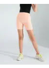 Omarı Fitilli Push Up Biker Spor Tayt