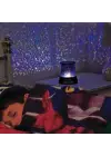 Star Master Pilli Gökyüzü Projeksiyonlu Led Renkli Yıldızlı Tavan Işık Yansıtma Gece Lambası