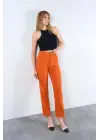Strong Düz Pantolon - Oranj