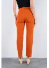 Strong Düz Pantolon - Oranj
