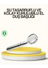 Su Basıncını Artıran Sızdırmaz Duş Başlığı
