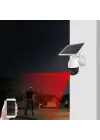 Omarı Wifi Bağlantılı Güvenlik Kamerası - Solar Panelli Su Geçirmez