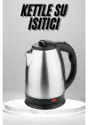 Su Isıtıcı 220 - 240 V Paslanmaz Çelik Kettle Uzun Ömürlü 2000 Watt