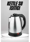 Su Isıtıcı 220 - 240 V Paslanmaz Çelik Kettle Uzun Ömürlü 2000 Watt