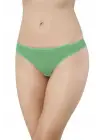 Tarz Yeşil Pamuklu Likralı Poşet İçinde Slip Külot