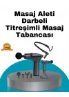 Taşınabilir 3in1 Masaj Aleti Şarjlı Titreşimli Esneme Bantlı