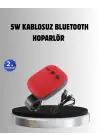 Taşınabilir Bluetooth Hoparlör – 5w Güçlü Ses, Tws Ve Fm Radyo Özellikli