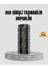 Taşınabilir Bluetooth Hoparlör Çift Sürücü Güçlü Bas Hd Ses Çoklu Bağlantı