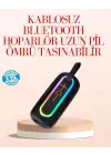 Taşınabilir Bluetooth Hoparlör Kırmızı Ip67 Su Geçirmez