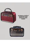 Taşınabilir Bluetooth Hoparlör – Modern Teknoloji İle Nostaljik Radyo Deneyimi, Fm/am Fonksiyonu