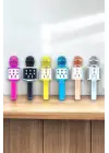 Taşınabilir Bluetooth Karaoke Mikrofon: Hafıza Kart Girişli, Etkileyici Performans