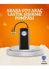 Taşınabilir Elektrikli Oto Motosiklet Bisiklet Lastik Şişirme Pompası