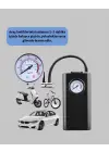 Taşınabilir Elektrikli Oto Motosiklet Bisiklet Lastik Şişirme Pompası