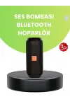 Taşınabilir Kablosuz Hoparlör 2 Woofer 2 Tweeter 12 Saat Oynatma