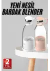 Taşınabilir Kablosuz Şarjlı Kişisel Smoothie El Blender Mini Meyve Sıkacağı